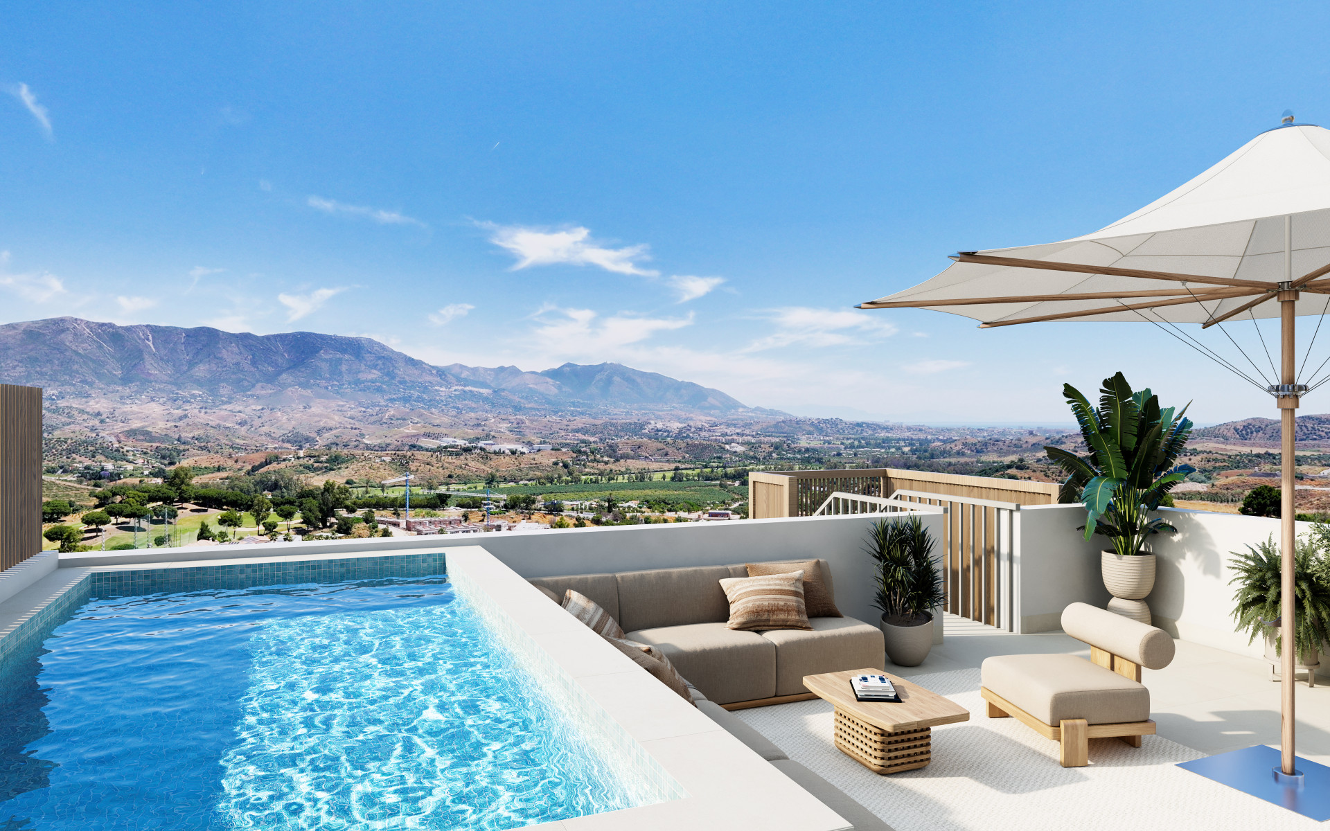 2 Bedroom Penthouse in Mijas